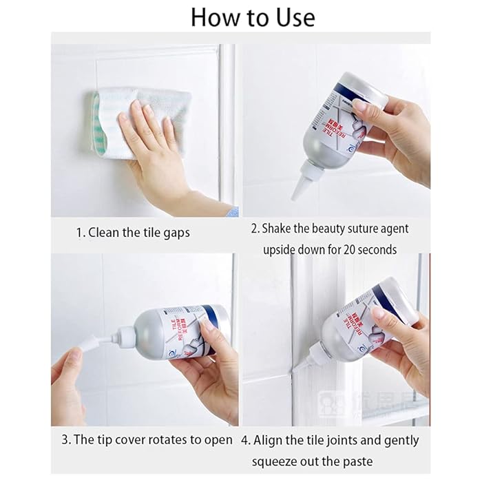 Vodoodporno polnilo za ploščice | TITEFILL